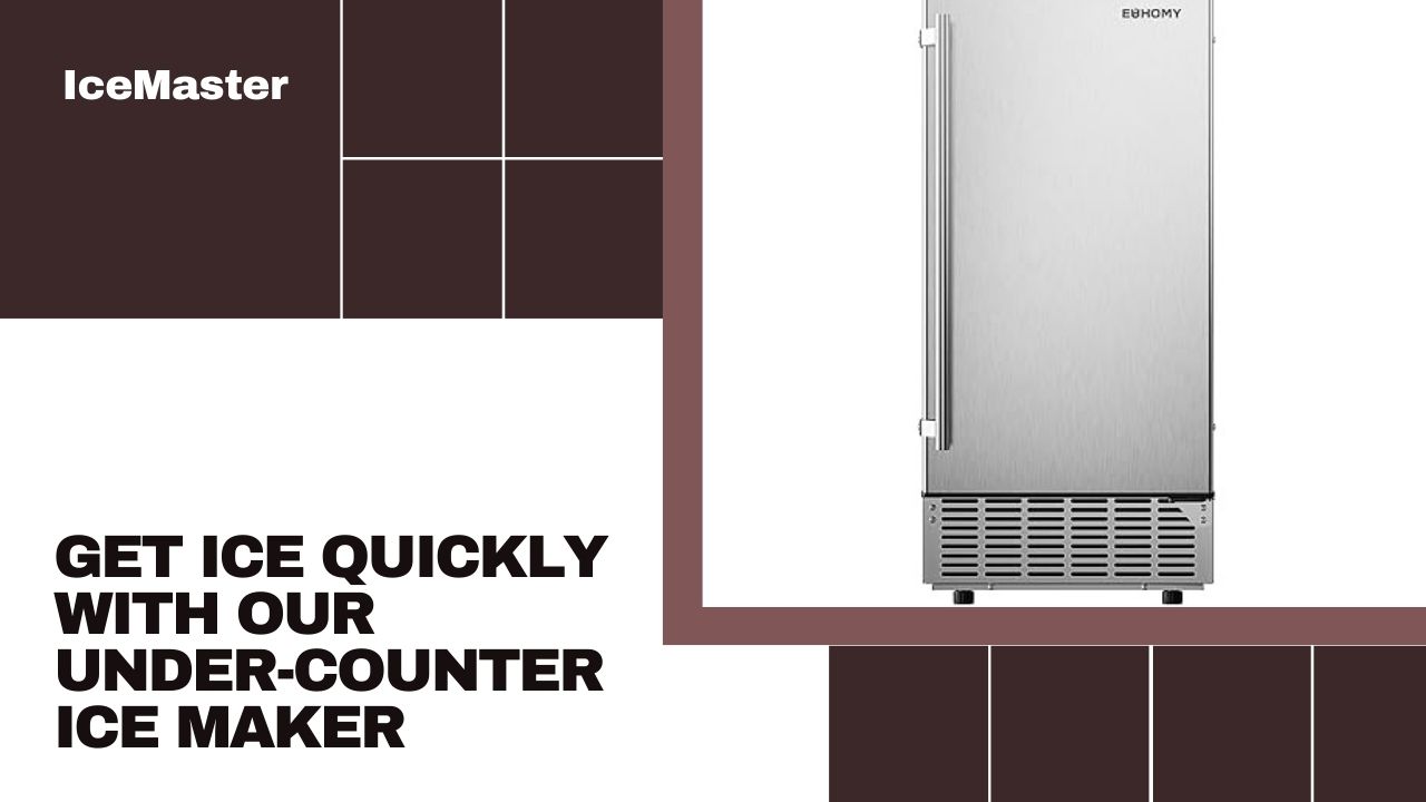 Under-Counter Ice Maker for Businesses and Homes